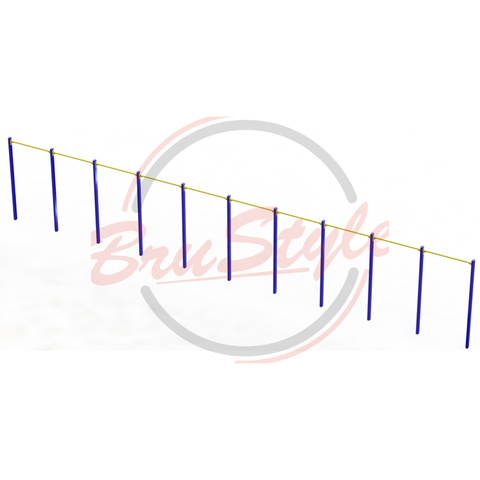 Horizontal bar (10 sections) DIO608.10