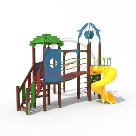 Children's play complex "Dolphin" DIO847