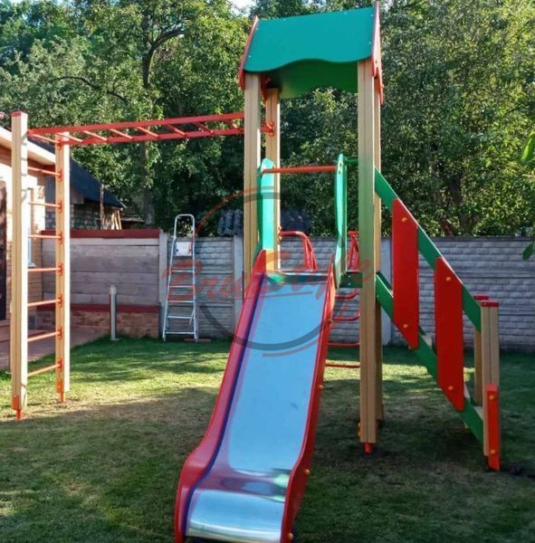 Игровой комплекс "Однобашенный с рукоходом" DIO701.5 DIO701.5 фото