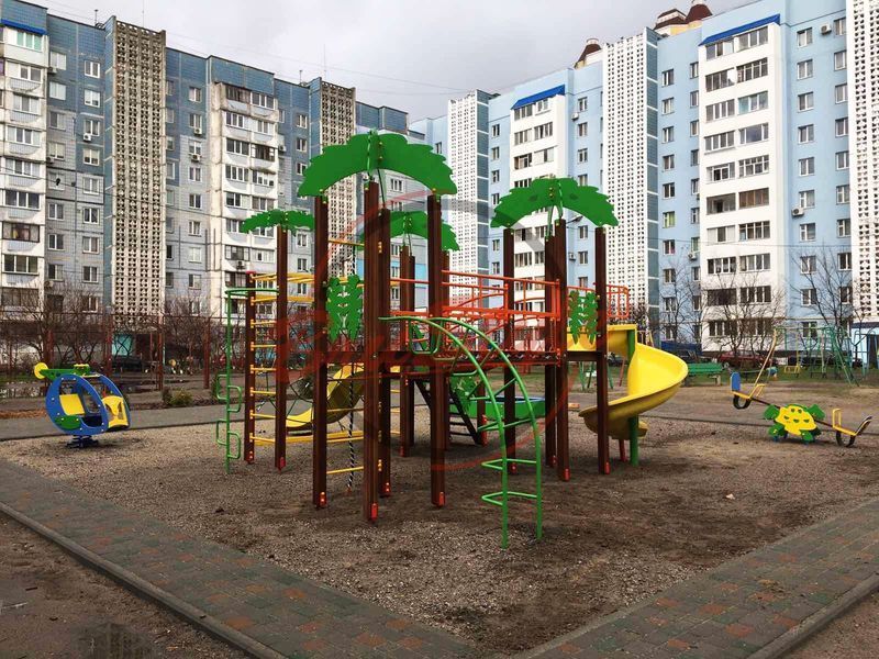 Детский игровой комплекс "Остров" DIO808.4 DIO808.4 фото