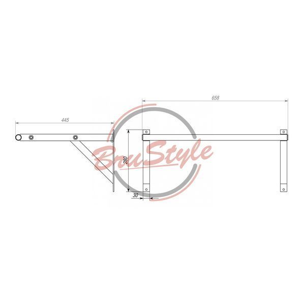 Турник прямой H401 H401 фото