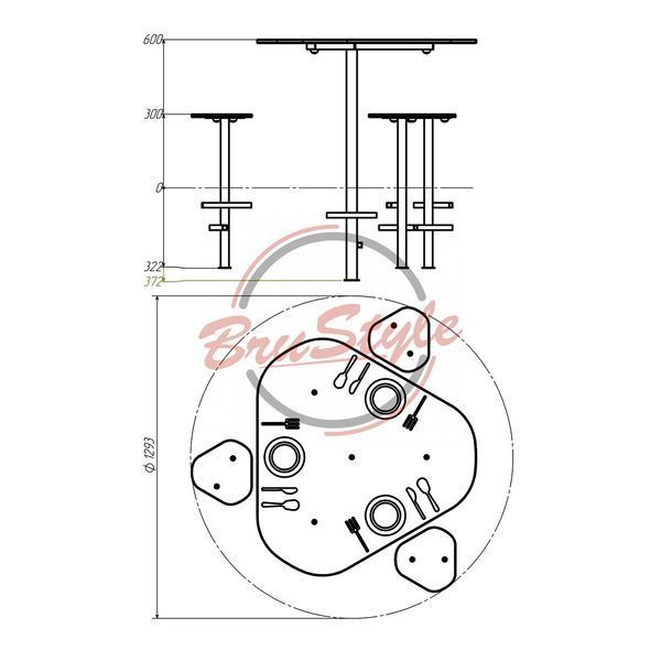 Игровой столик DIO271HDPE DIO271HDPE фото