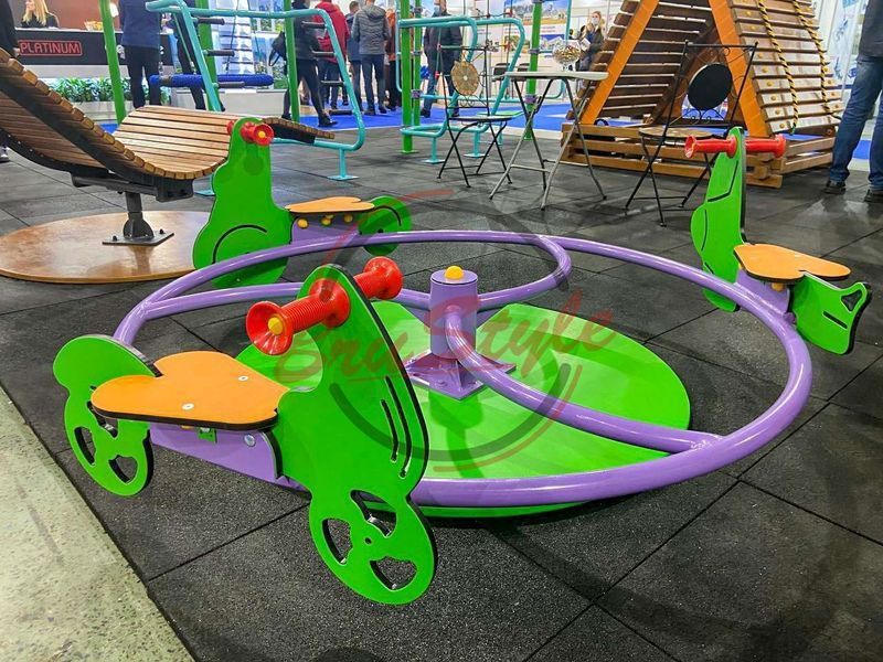 Карусель "Велобег" с подиумом DIO335 HDPE DIO335 фото