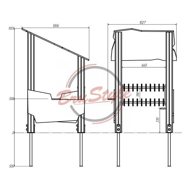 Будиночок "Міні" DIO215.7HDPE DIO215.7HDPE фото