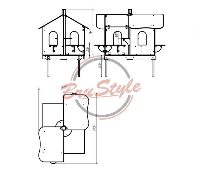Garden house DIO250
