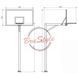 Баскетбольна стійка FIBA SG411 SG411 фото 2