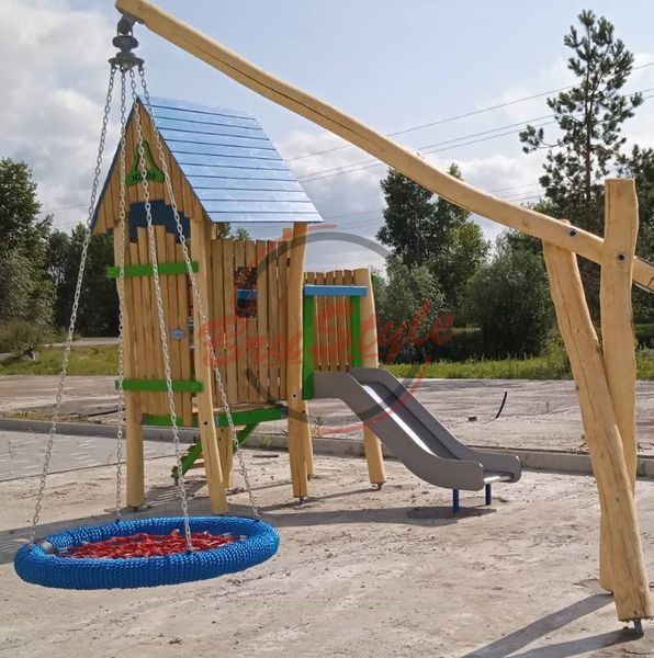 Дерев'яна гойдалка &laquo;Гніздо&raquo; WP314 WP314 фото