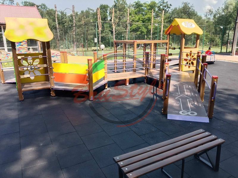 Ігровий комплекс "Посмішка" для дітей з ОФМ DIO1109 DIO1109 фото