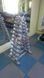 Chrome dumbbells with rack TC135