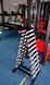 Chrome dumbbells with rack TC135