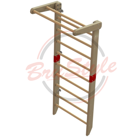 Wooden wall bars, collapsible  H134.11