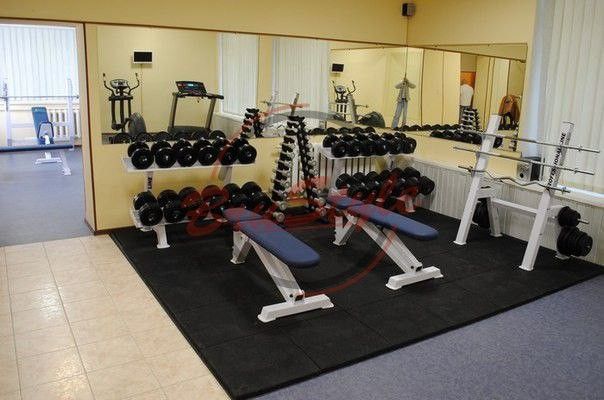 Chrome dumbbells with rack TC135
