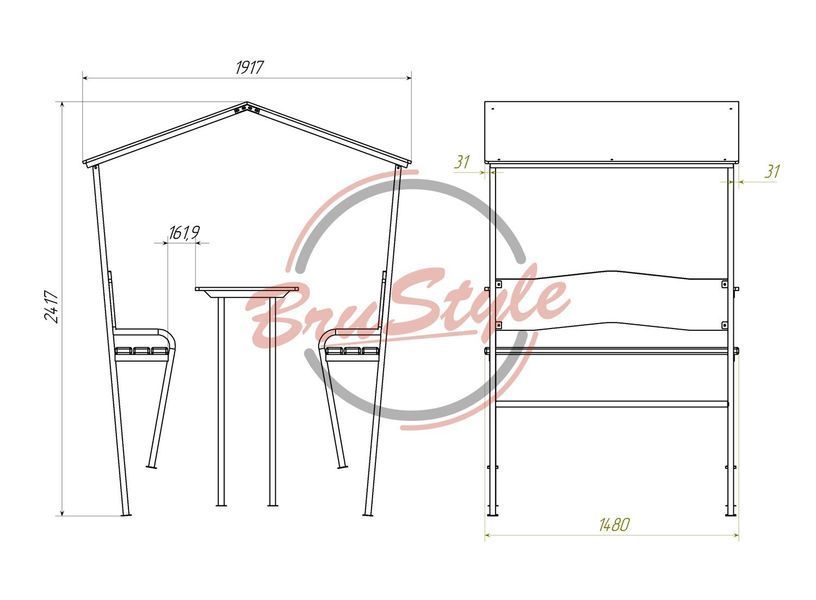 Детский домик "Художник" DIO228 DIO228 фото