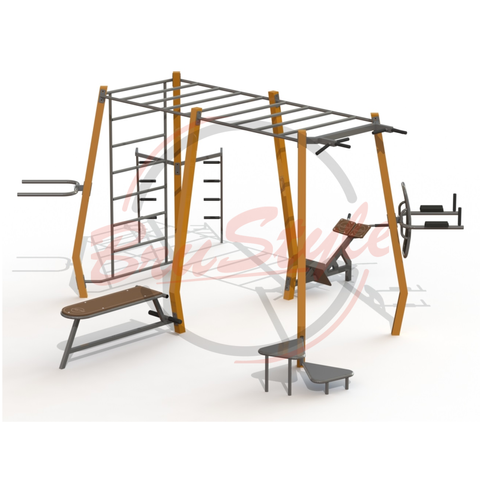 Multi-fitness station W234.2
