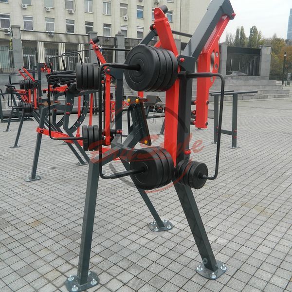 Вуличний тренажер "Жим від грудей стоячи" SG601 SG601 фото