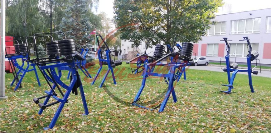 Вуличний тренажер "Жим від грудей стоячи" SG601 SG601 фото