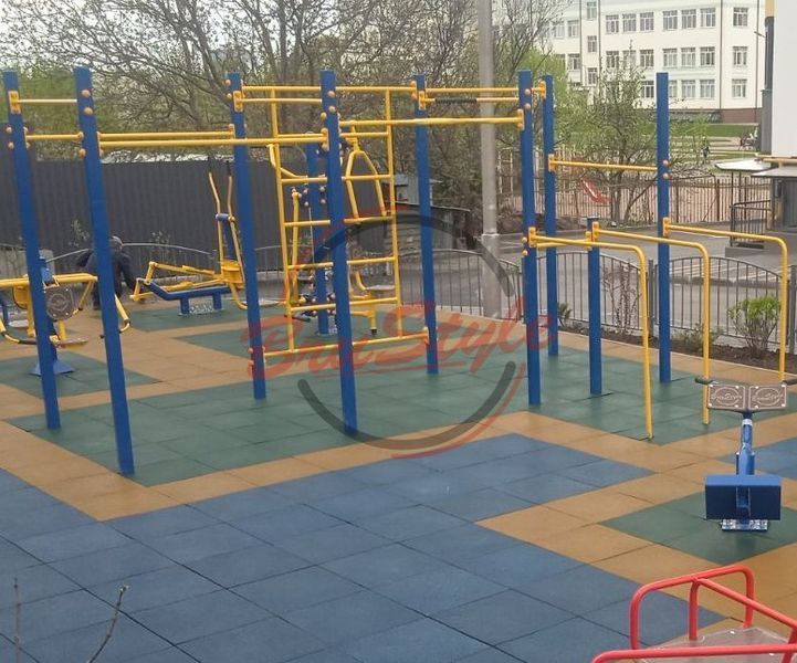Гімнастичний комплекс "Воркаут" фланці W201.2 W201.2 фото