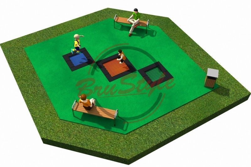 Trampoline 1х1 m BRI076.1